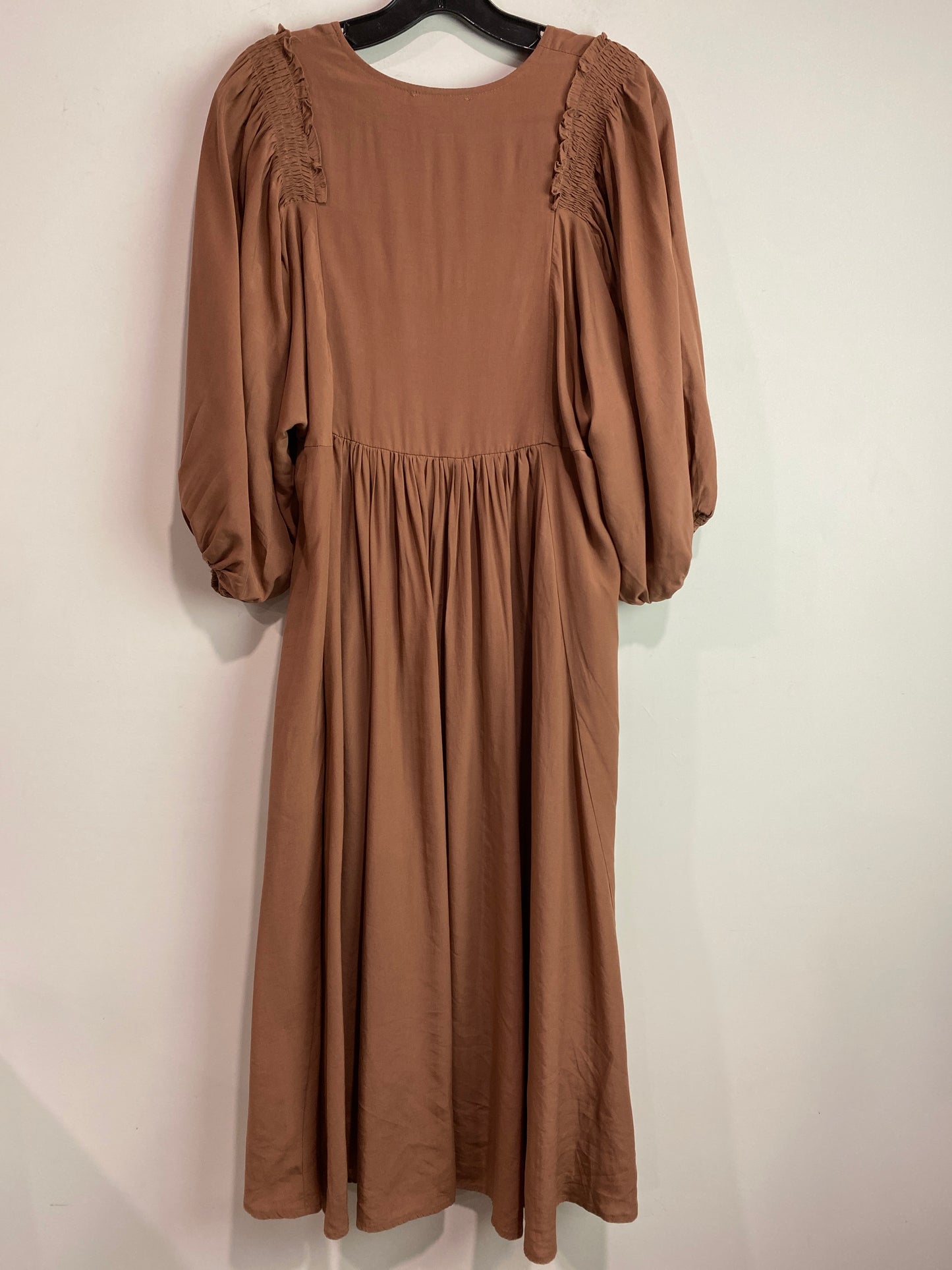 Dress Casual Maxi By Mustard Seed In Brown, Size: S