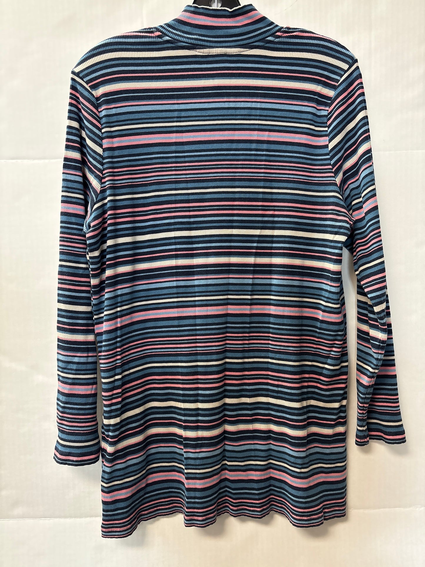 Top Long Sleeve By Cj Banks In Blue, Size: 1x