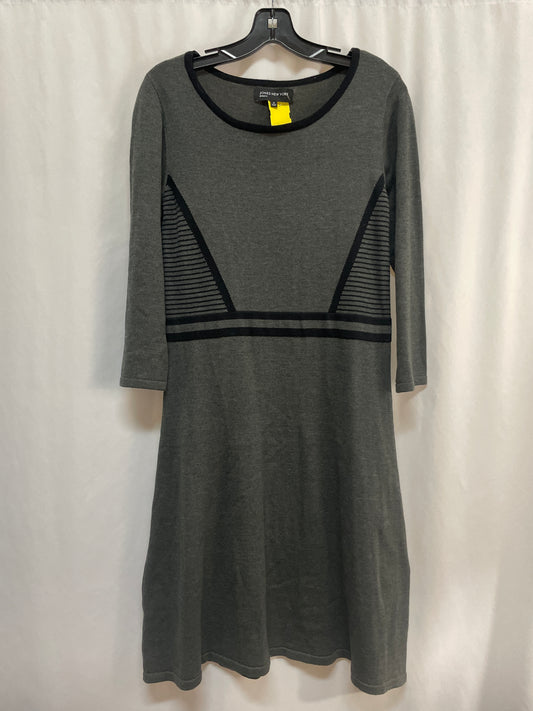 Dress Casual Midi By Jones New York In Black, Size: M