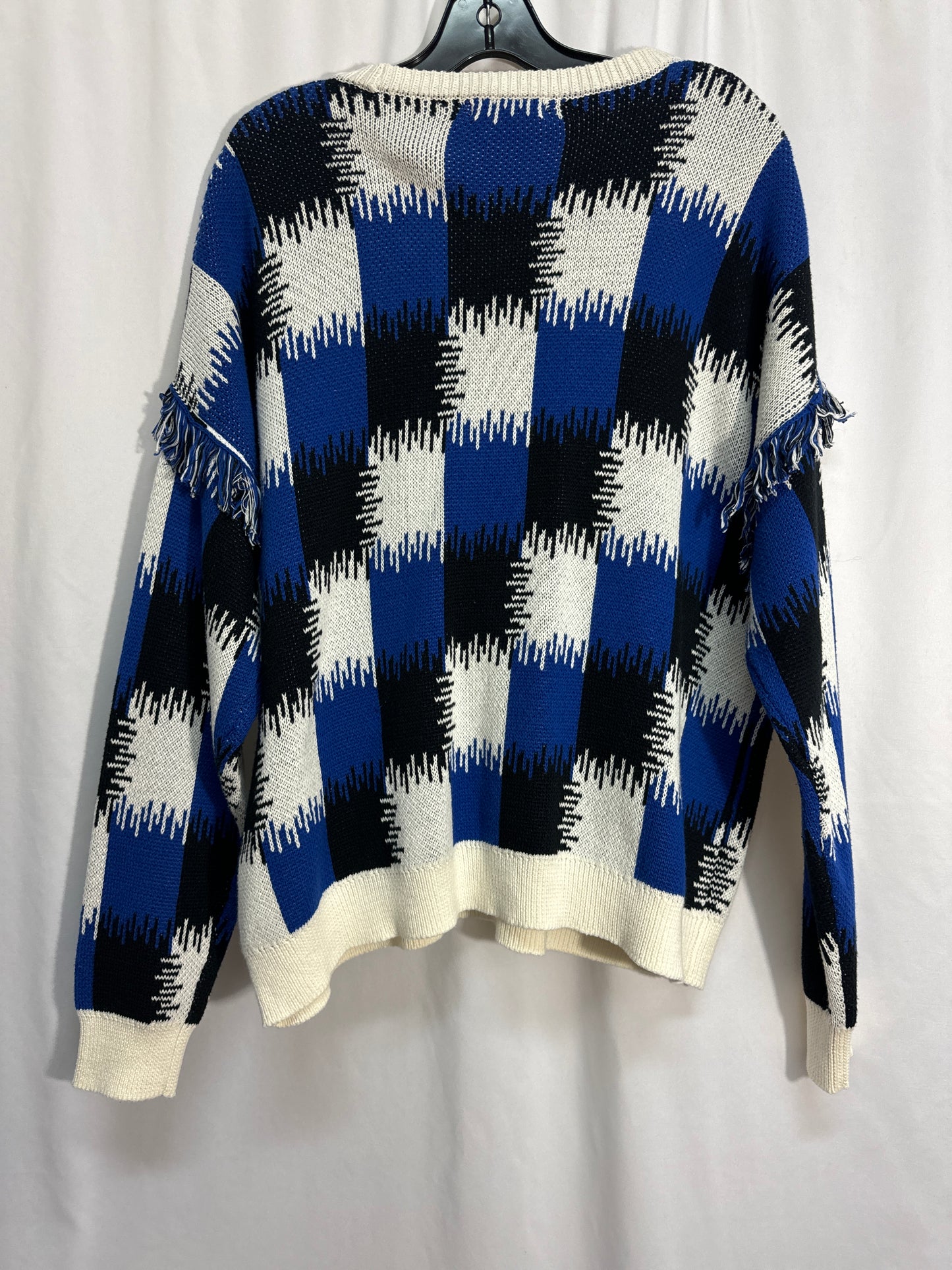 Sweater By Cato In Blue, Size: Xl