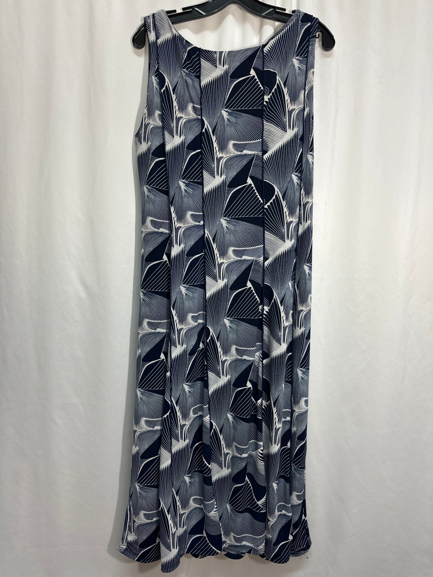 Dress Casual Maxi By Perceptions In Blue, Size: Xl