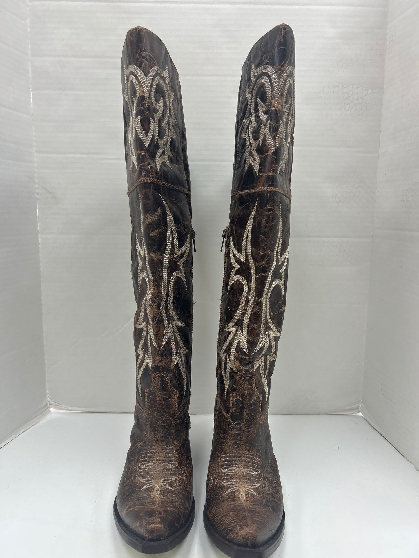 Boots Western By Dan Post In Brown, Size: 10