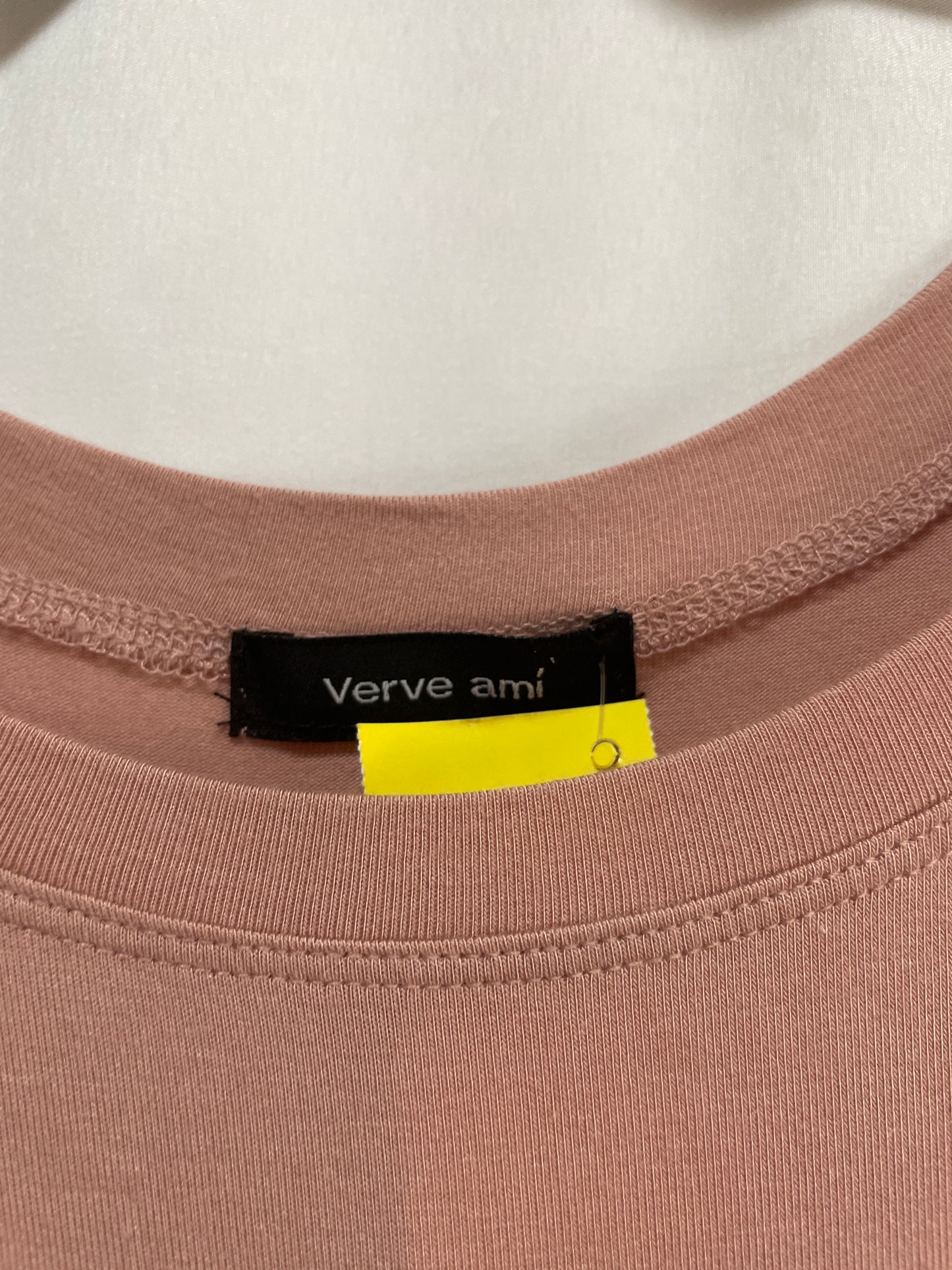 Top Long Sleeve By Verve Ami In Pink, Size: L