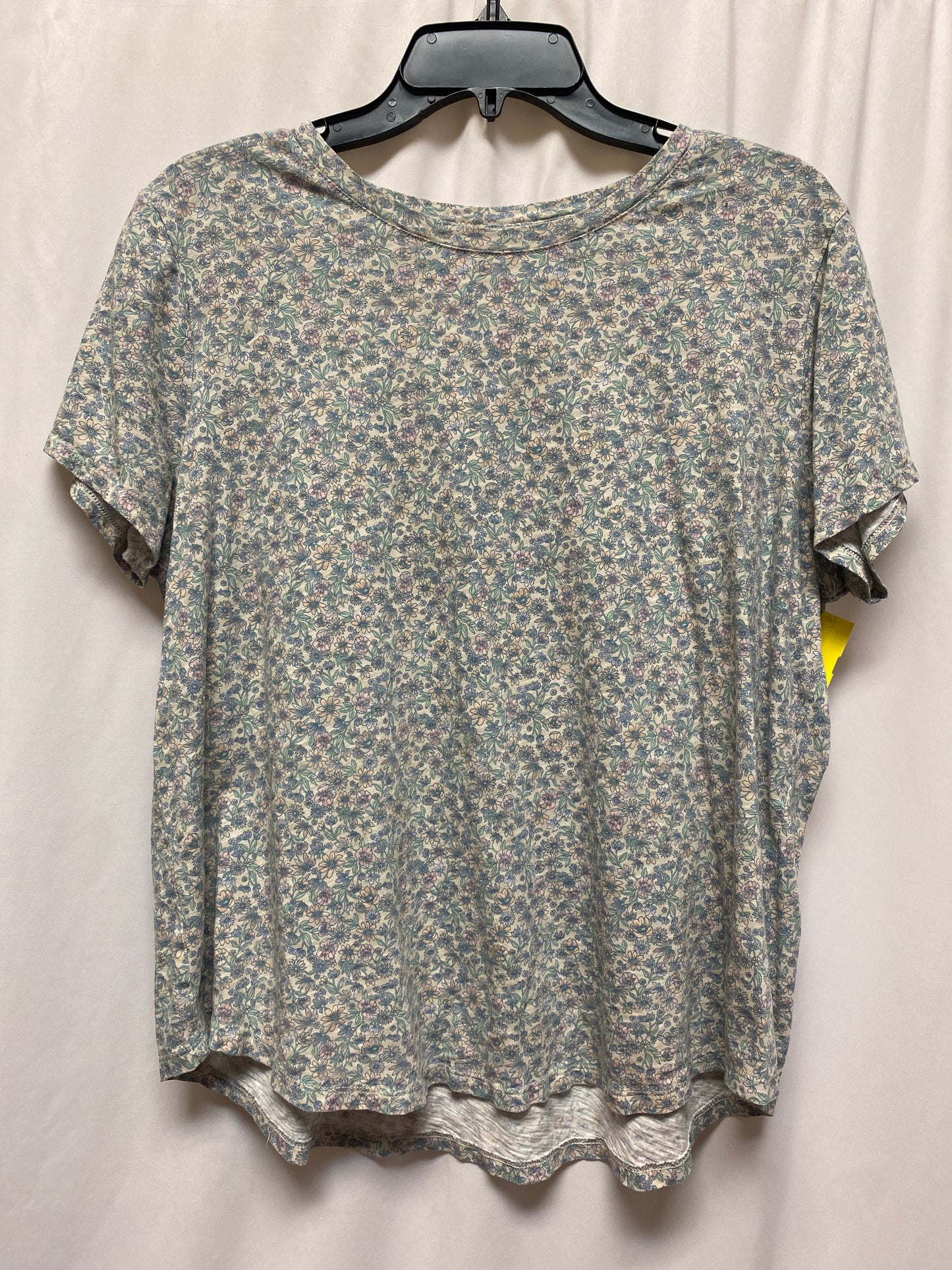 Top Short Sleeve By Old Navy In Blue, Size: Xl