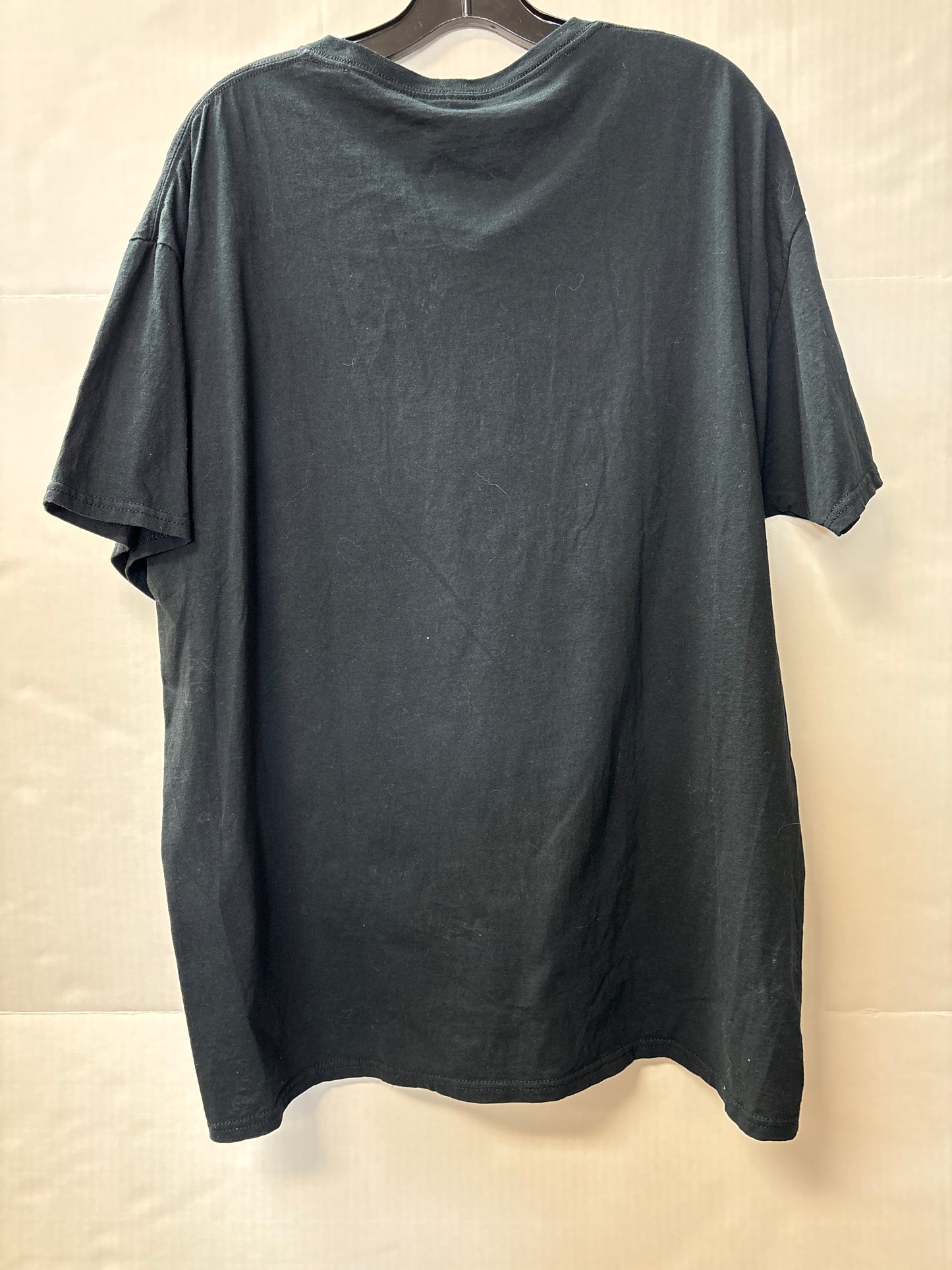 Top Short Sleeve By Clothes Mentor In Black, Size: Xl