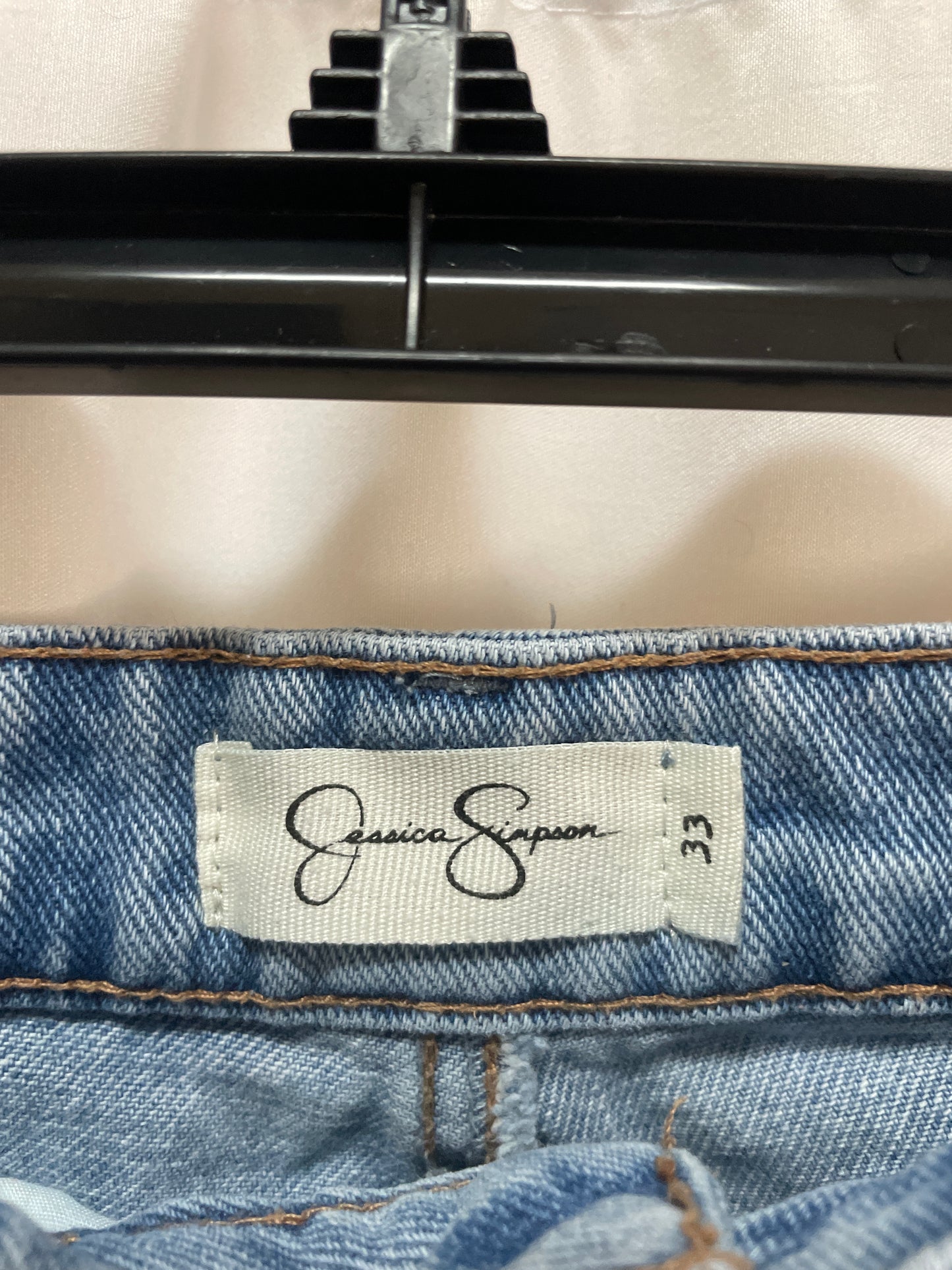 Jeans Cropped By Jessica Simpson In Blue, Size: 16