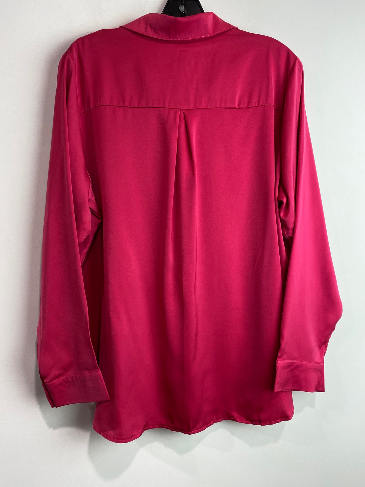 Top Long Sleeve By Clothes Mentor In Pink, Size: Xl