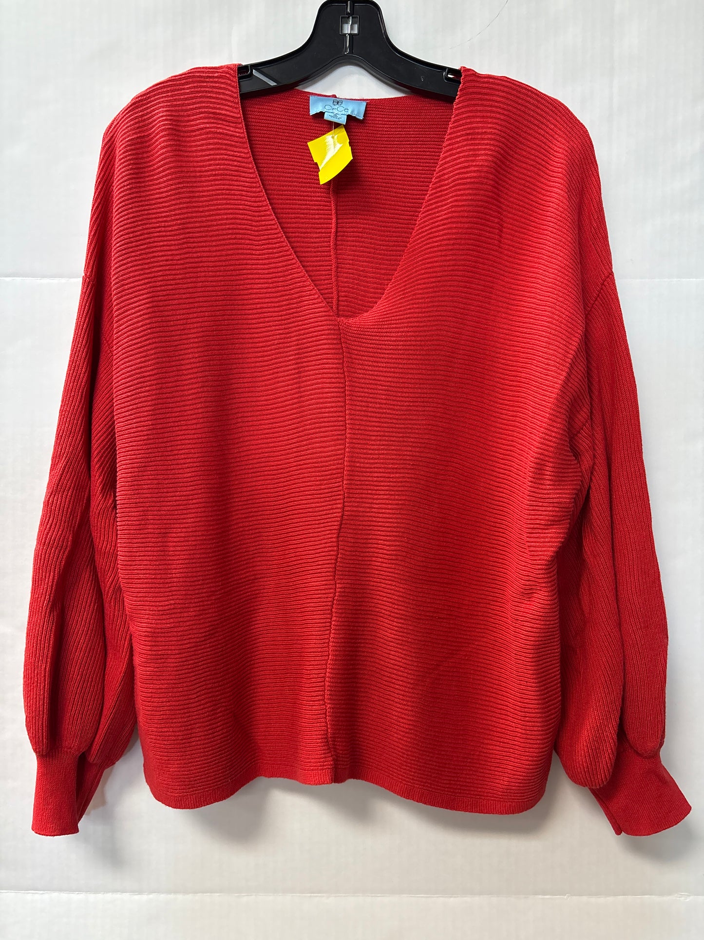 Sweater By Cece In Orange, Size: Xl