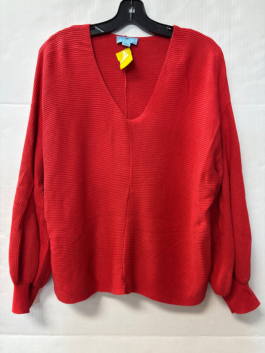 Sweater By Cece In Orange, Size: Xl