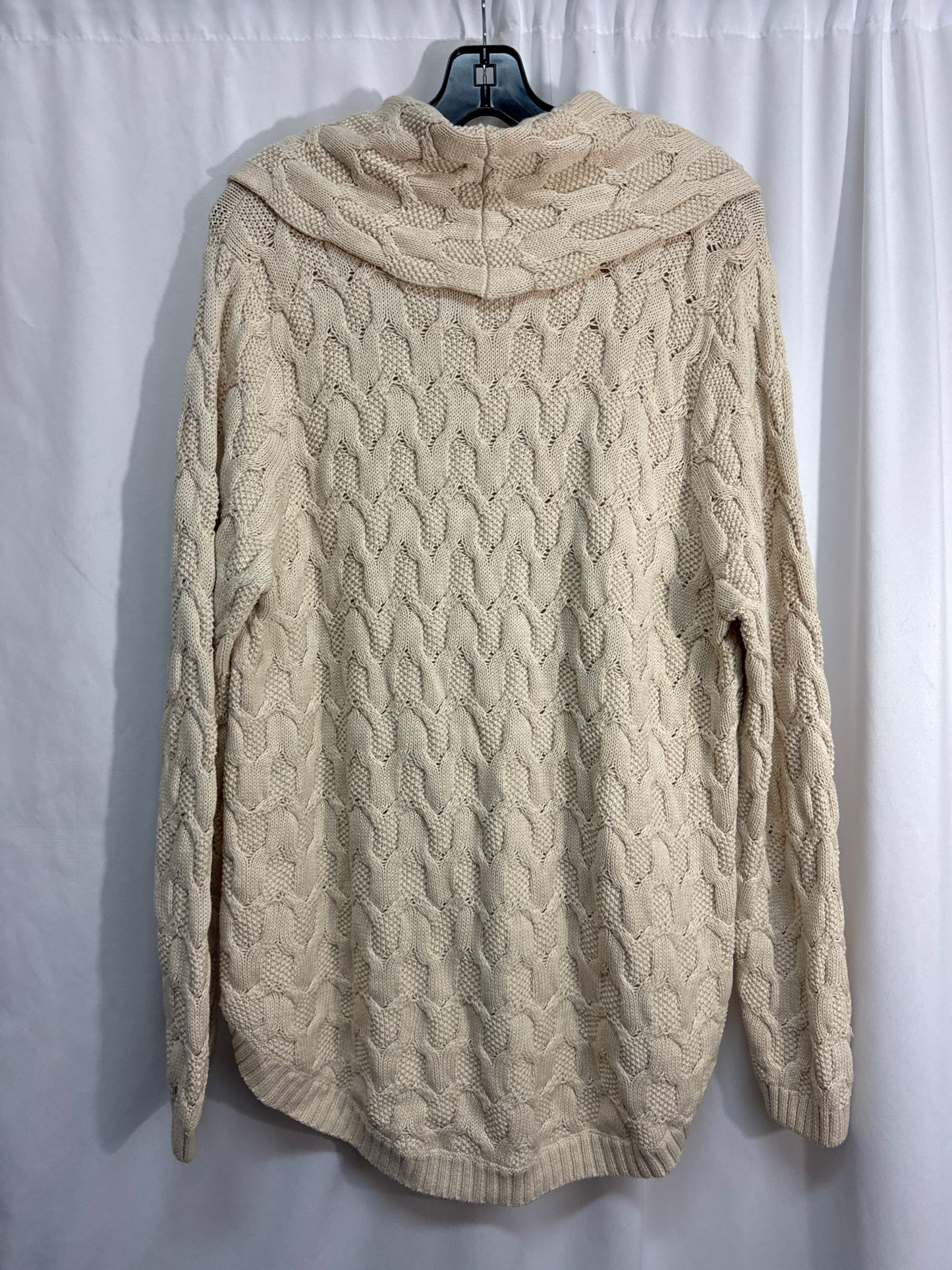 Sweater By Eight Eight Eight In Tan, Size: Xl