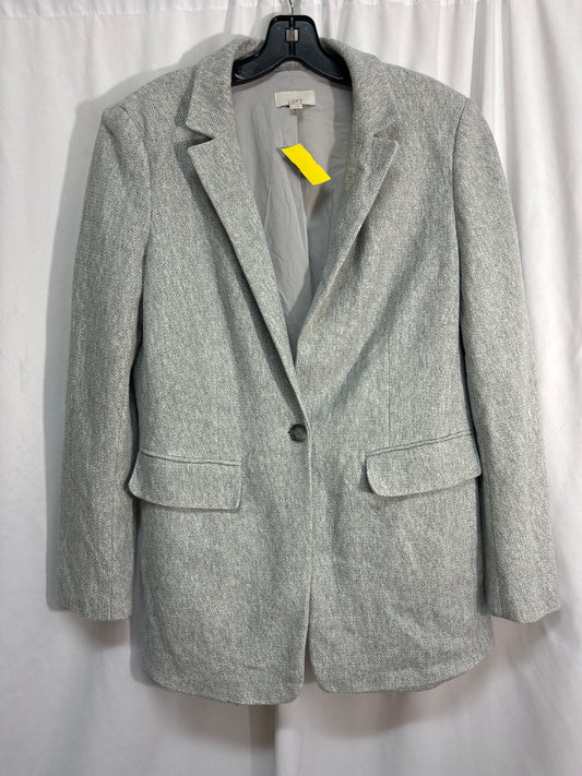 Blazer By Loft In Grey, Size: L