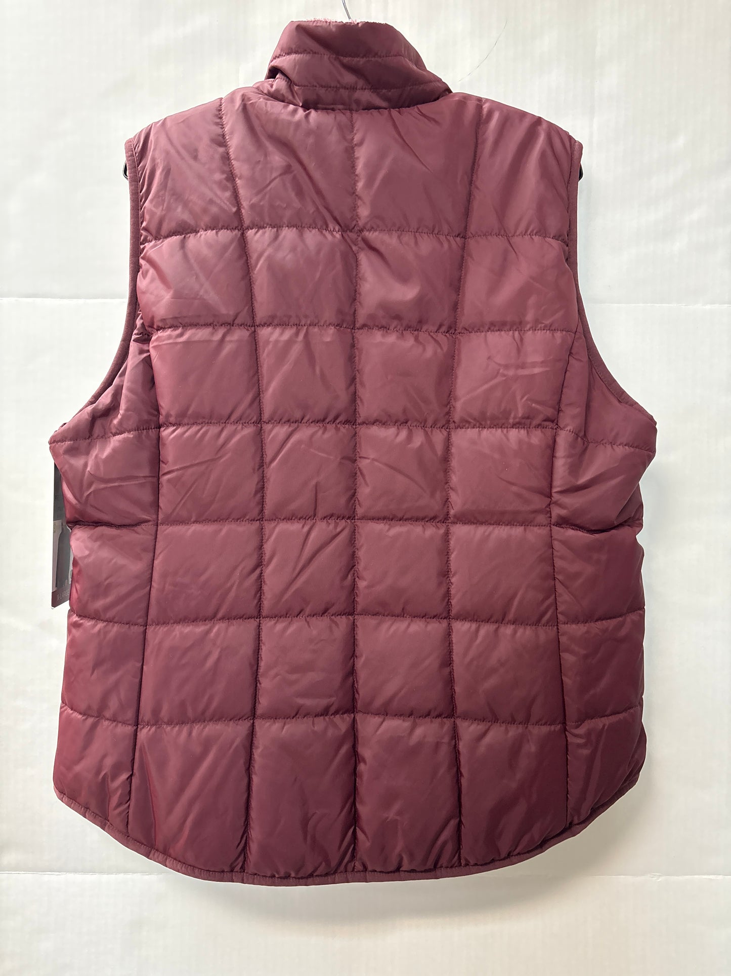 Vest Puffer & Quilted By Free Country In Mauve, Size: Xl