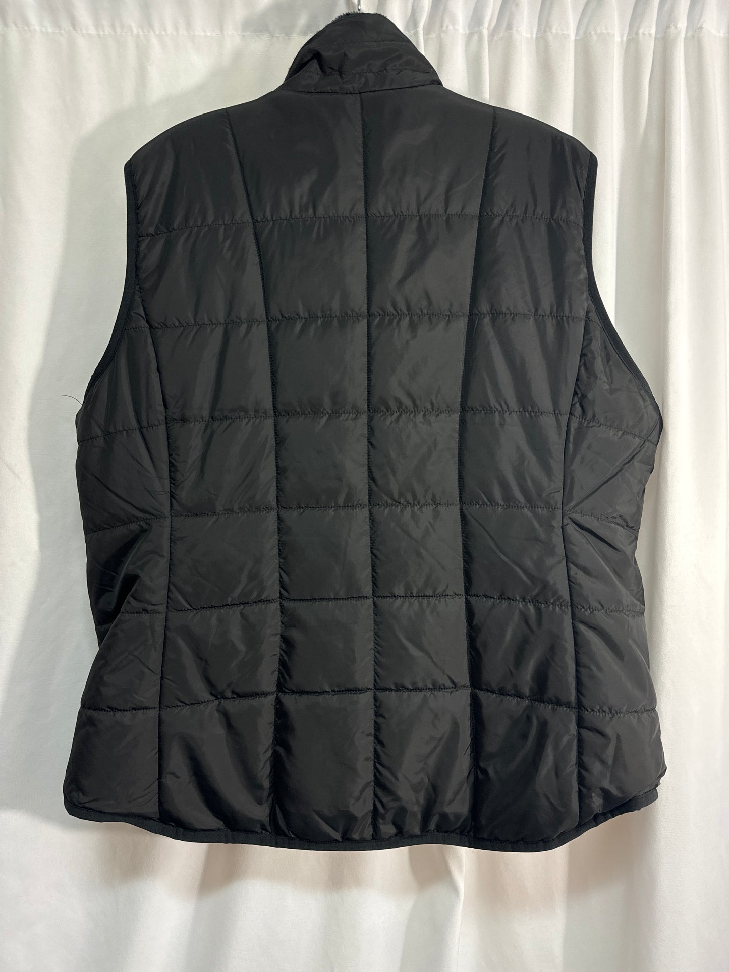 Vest Puffer & Quilted By Free Country In Black, Size: Xl