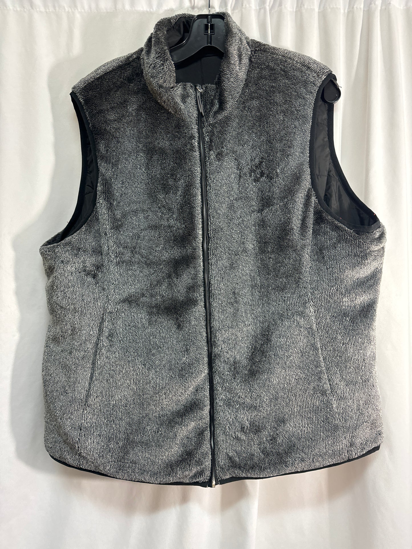 Vest Puffer & Quilted By Free Country In Black, Size: Xl