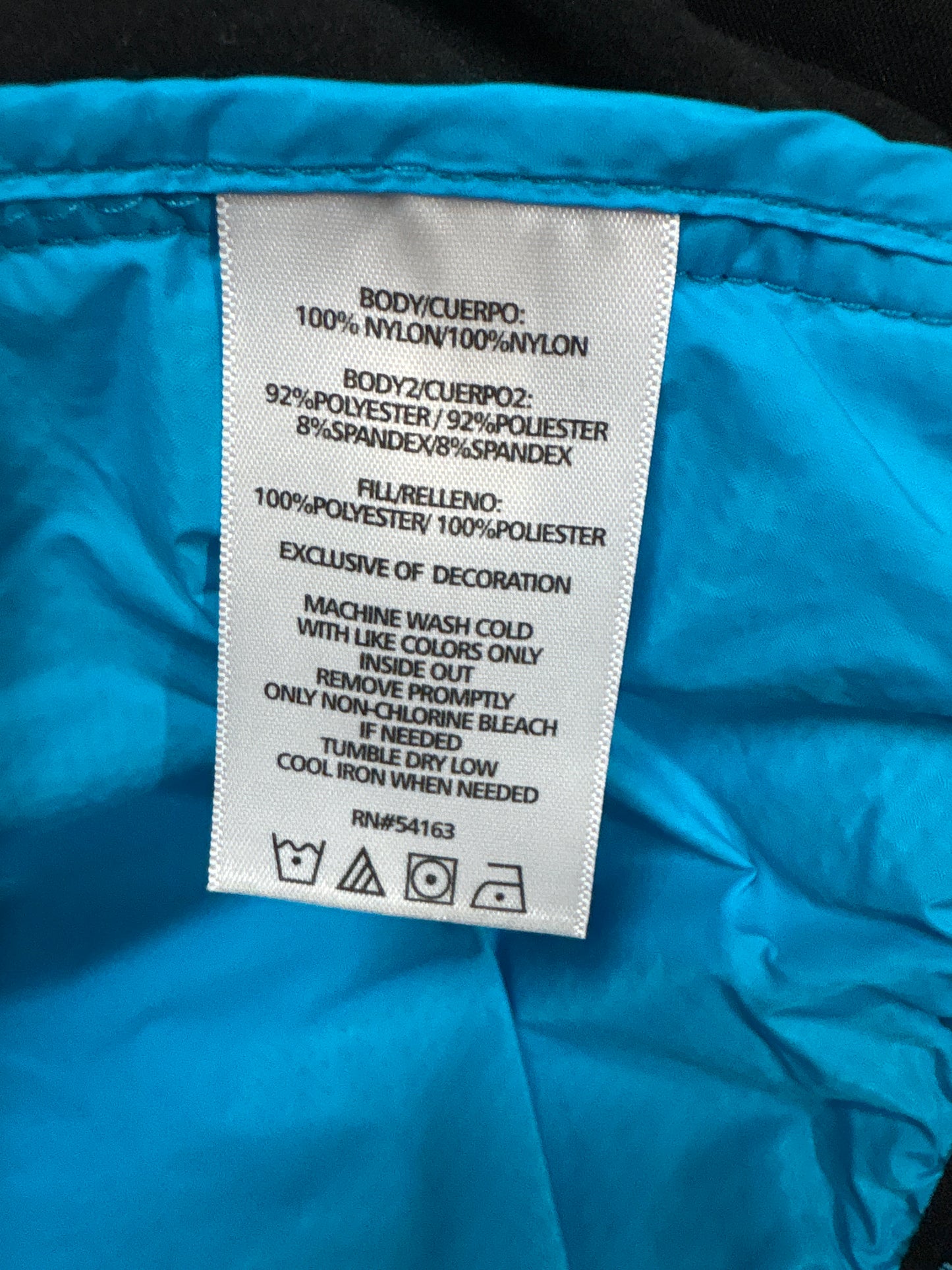 Jacket Other By Calvin Klein In Teal, Size: Xxl