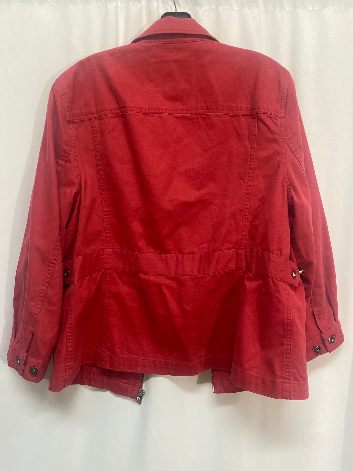 Jacket Denim By Ralph Lauren In Red, Size: L