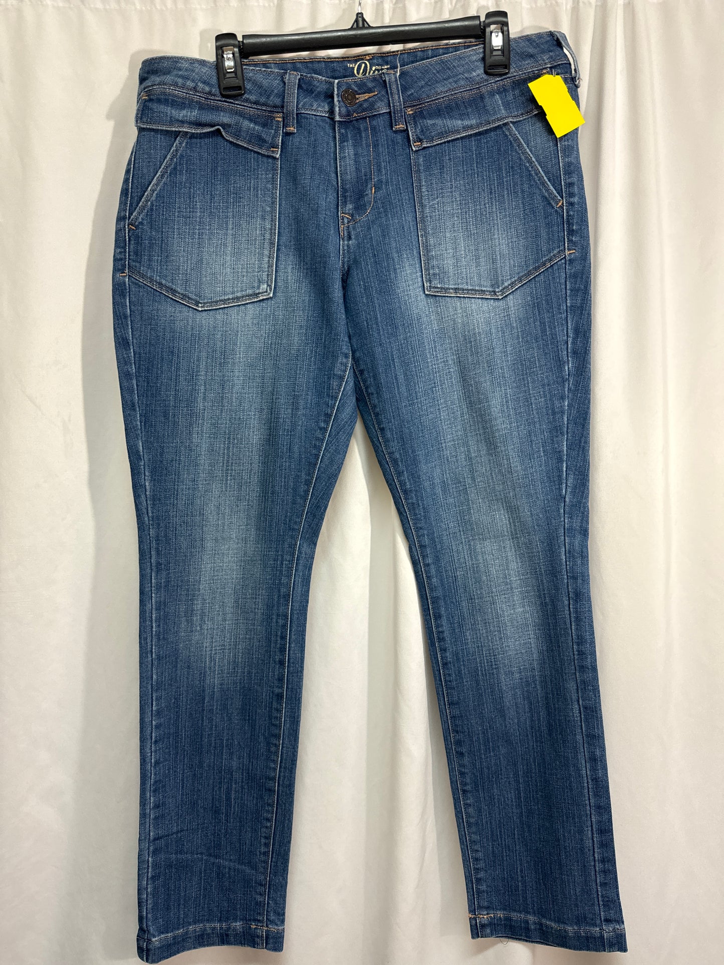 Jeans Straight By Old Navy In Blue, Size: 12