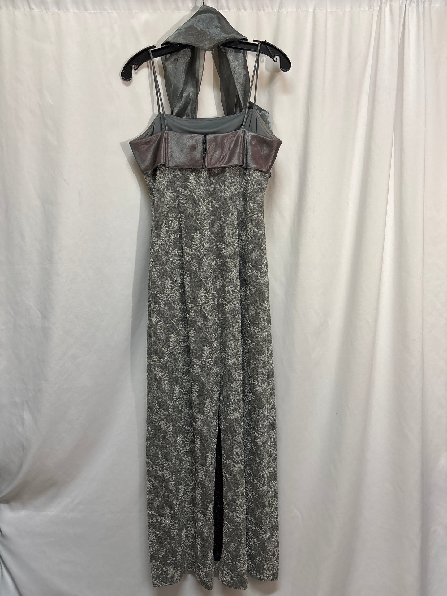 Dress Party Long By Alex In Grey, Size: 10