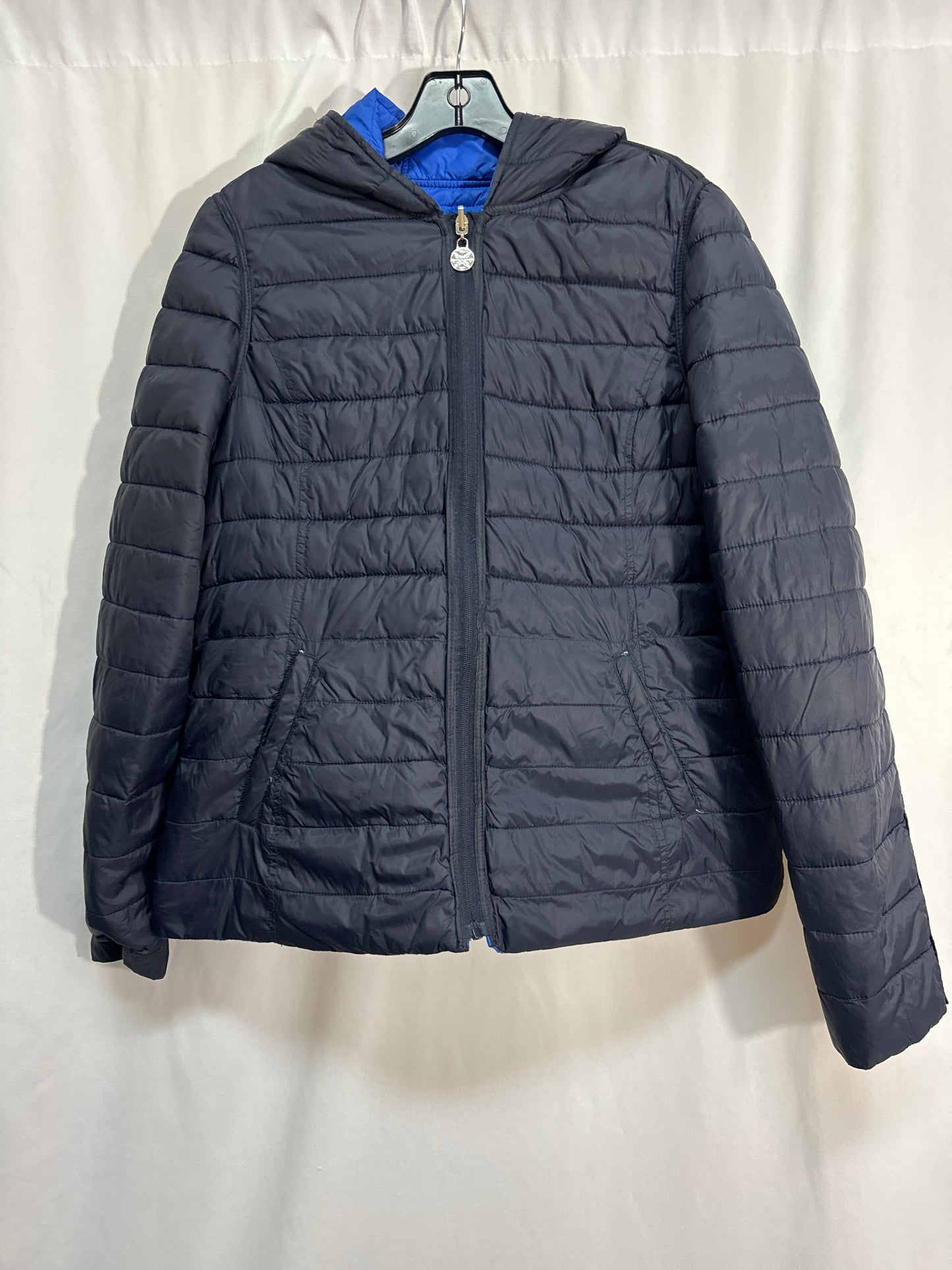 Coat Puffer & Quilted By Nautica In Blue, Size: L