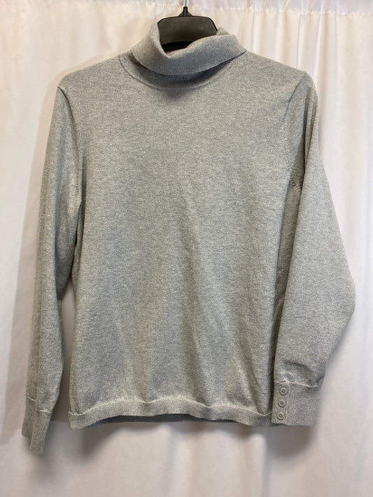 Sweater By Talbots In Grey, Size: Xl