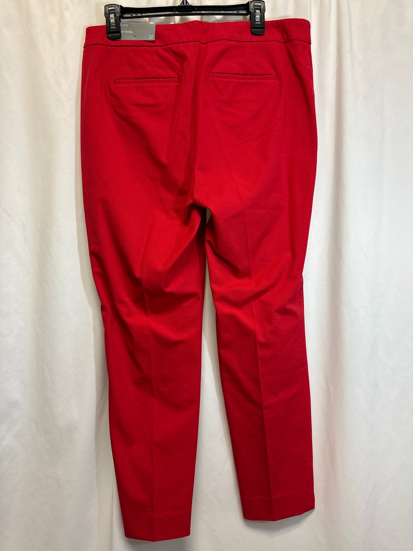 Pants Dress By Talbots In Red, Size: 12