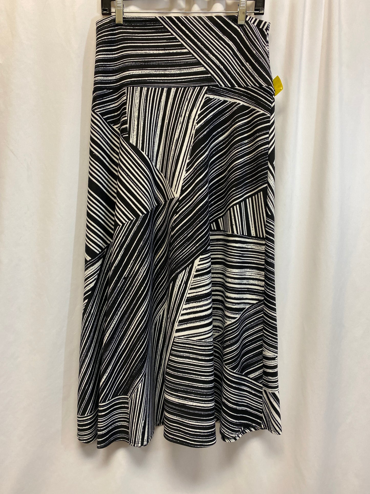 Skirt Maxi By Sunny Leigh In Black & White, Size: S