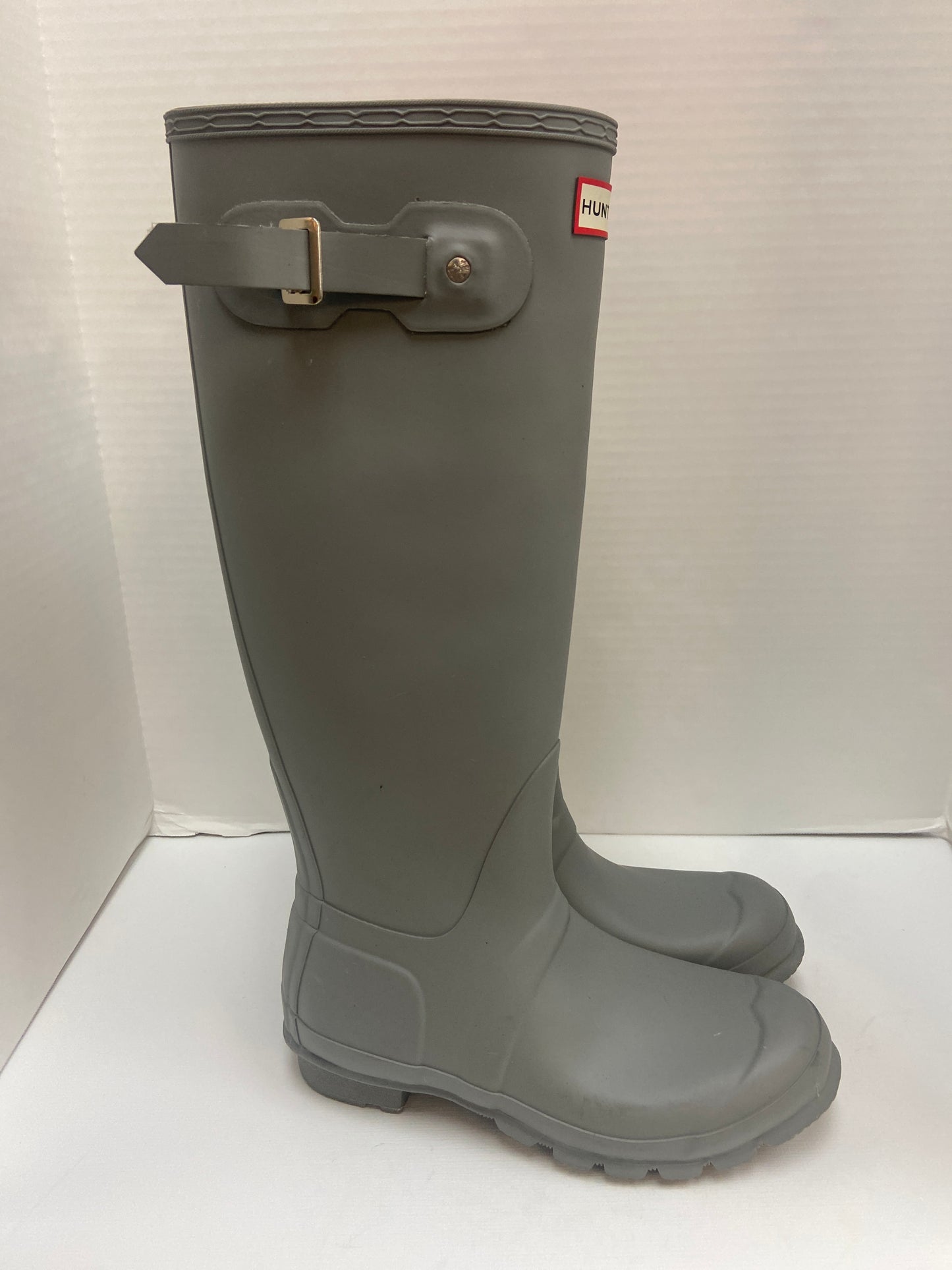 Boots Rain By Hunter In Grey, Size: 8