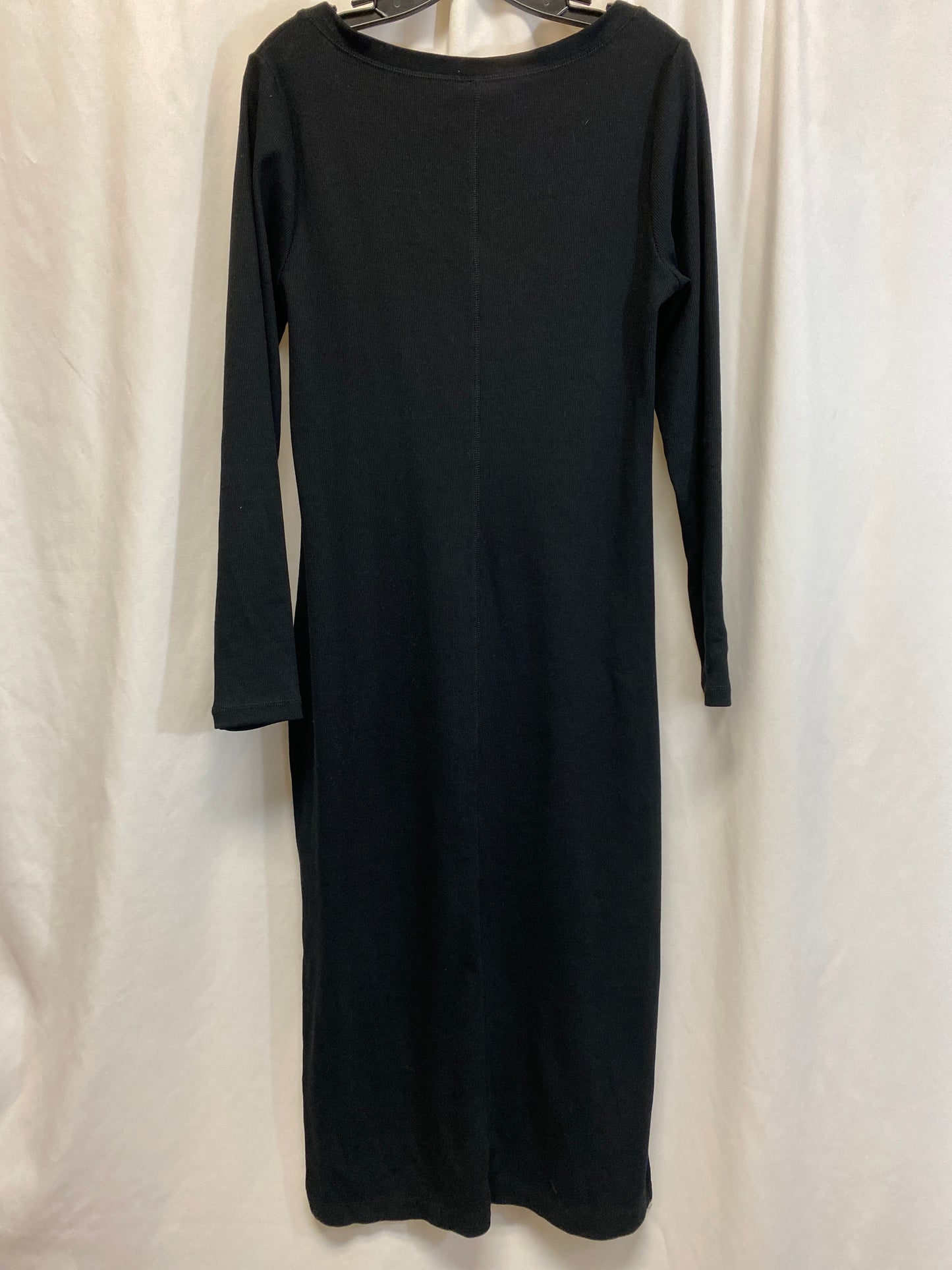 Dress Casual Maxi By Old Navy In Black, Size: L