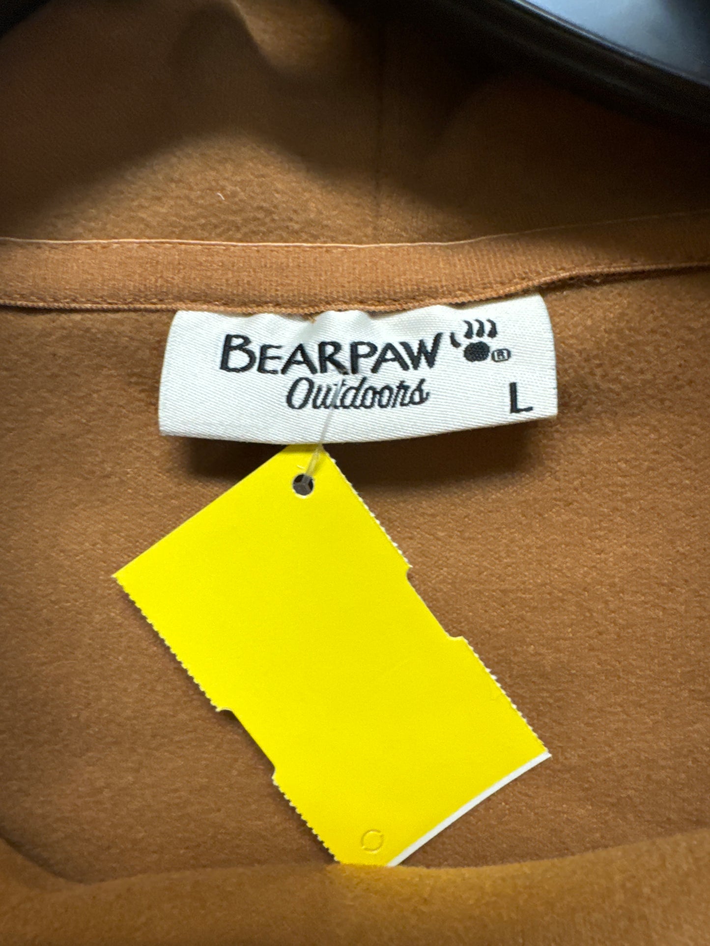 Top Long Sleeve By Bearpaw In Brown, Size: L