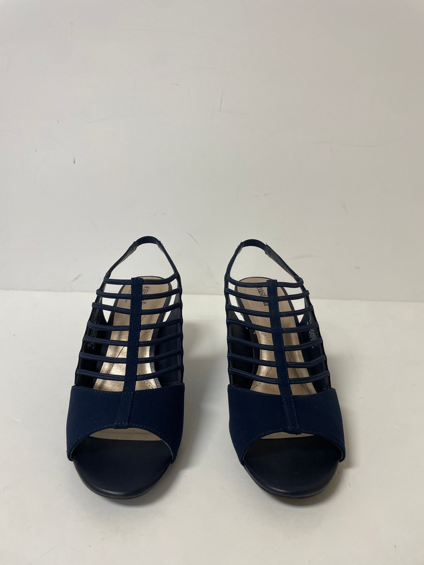 Shoes Heels Kitten By East 5th In Blue, Size: 7