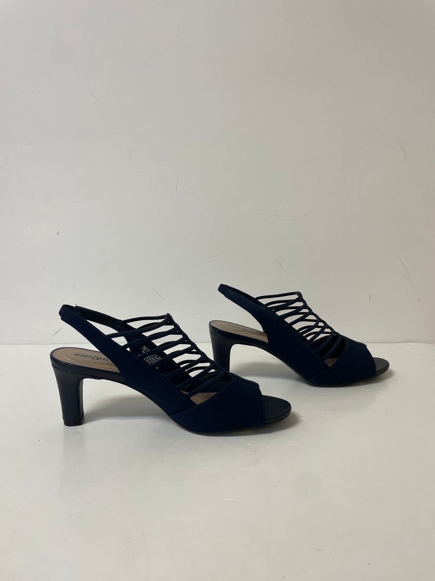 Shoes Heels Kitten By East 5th In Blue, Size: 7