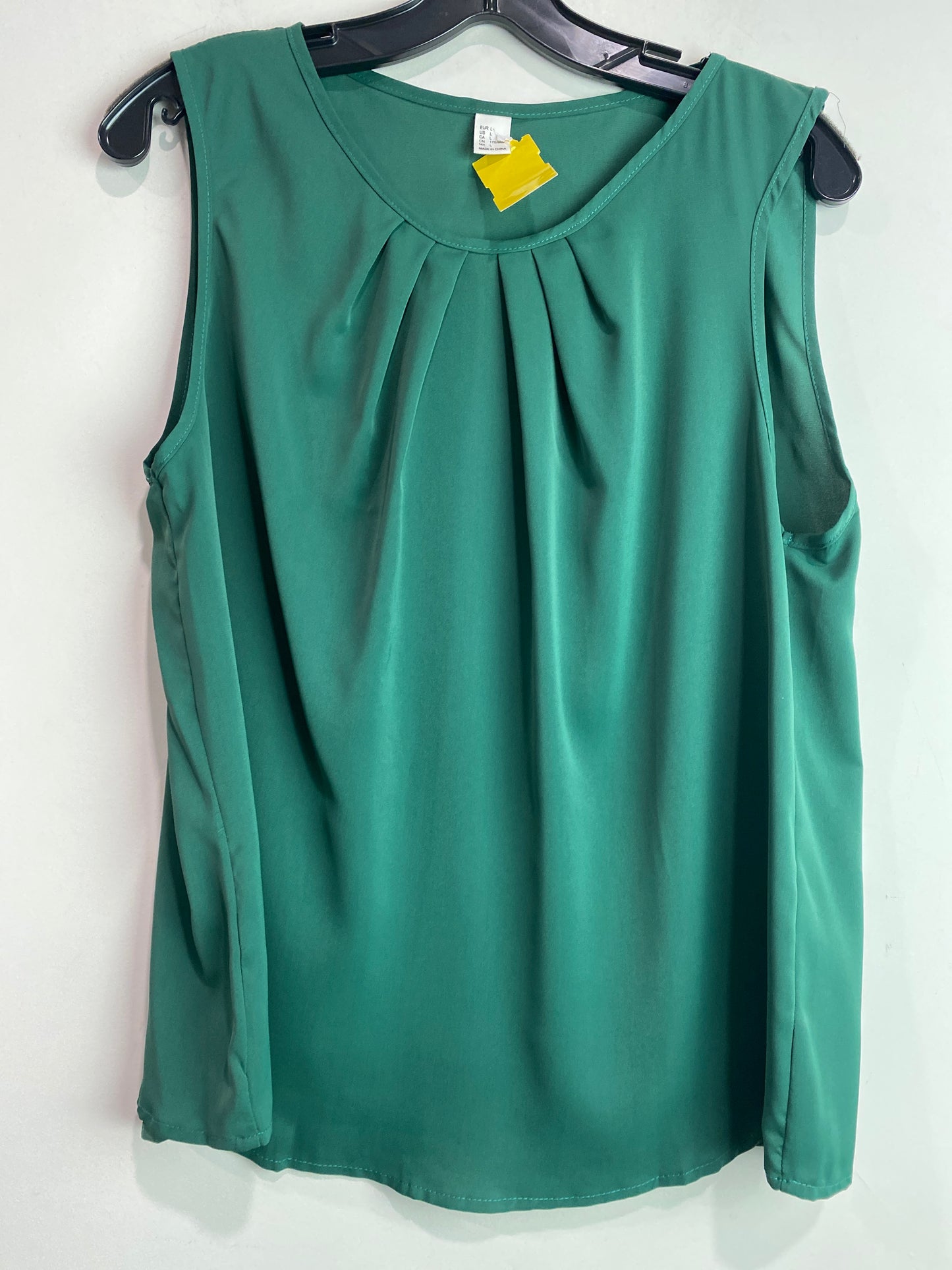 Tank Top By Clothes Mentor In Green, Size: L