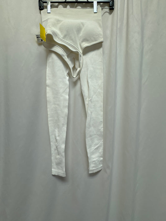 Athletic Pants 2pc By Clothes Mentor In White, Size: S