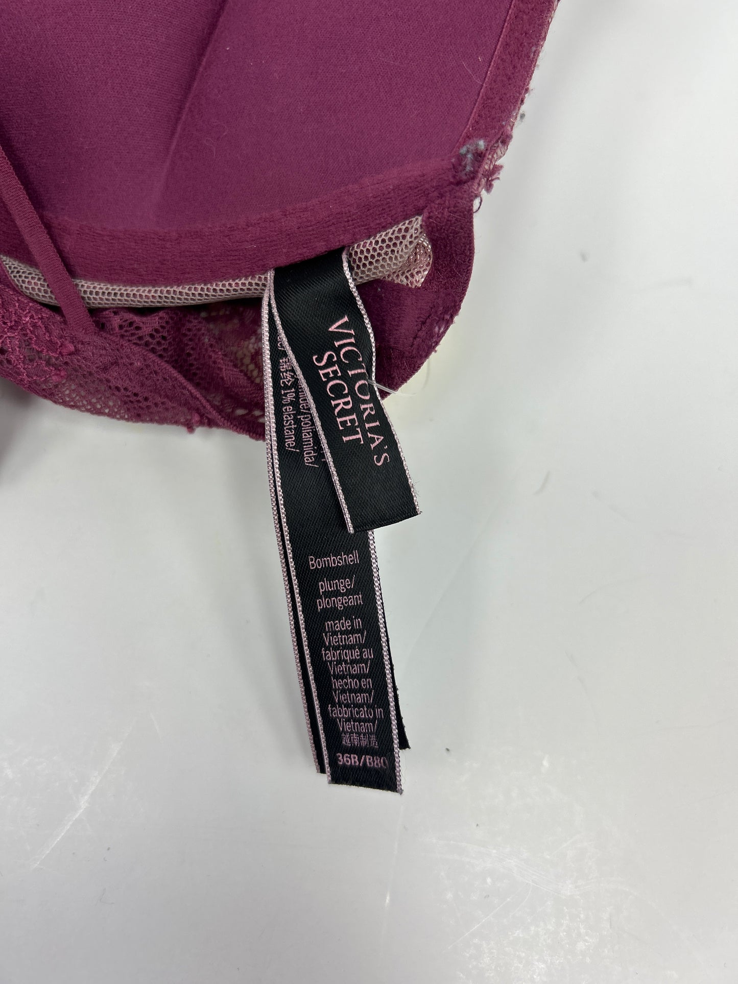 Bra By Victorias Secret In Purple, Size: 0