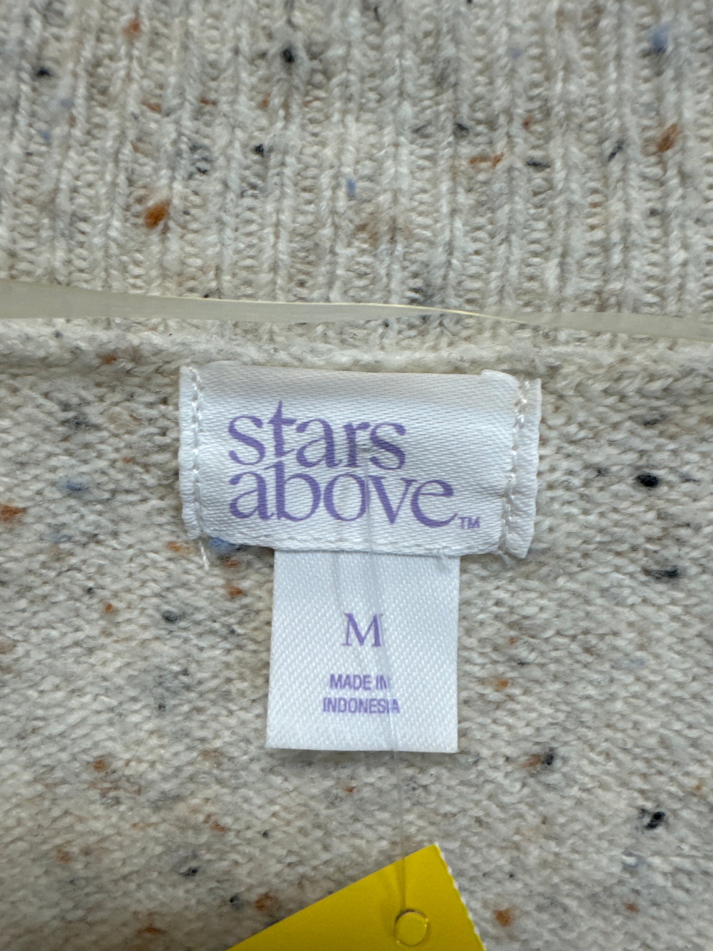 Sweater By Stars Above In Tan, Size: M