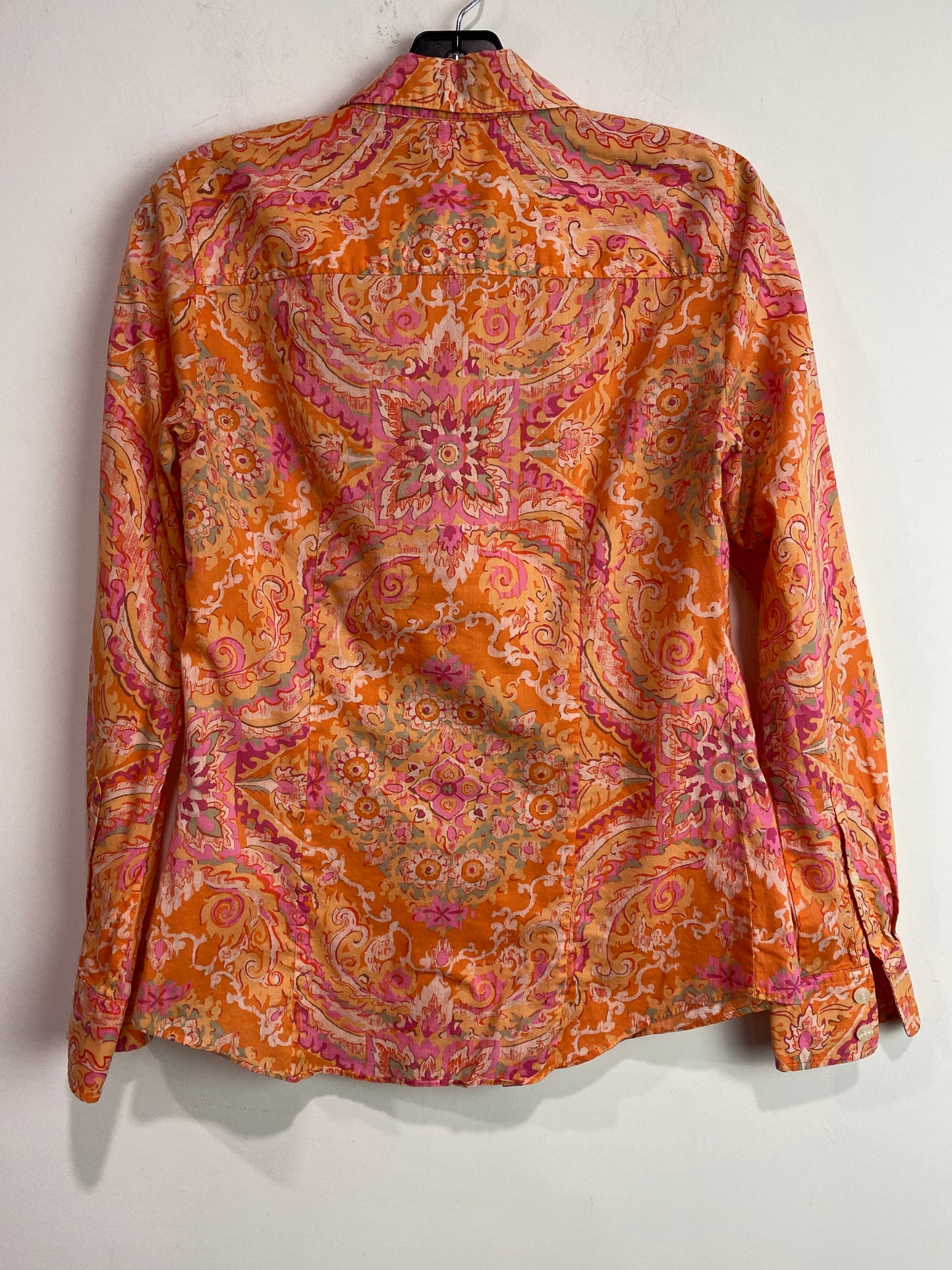 Top Long Sleeve By J. Crew In Peach, Size: Xs