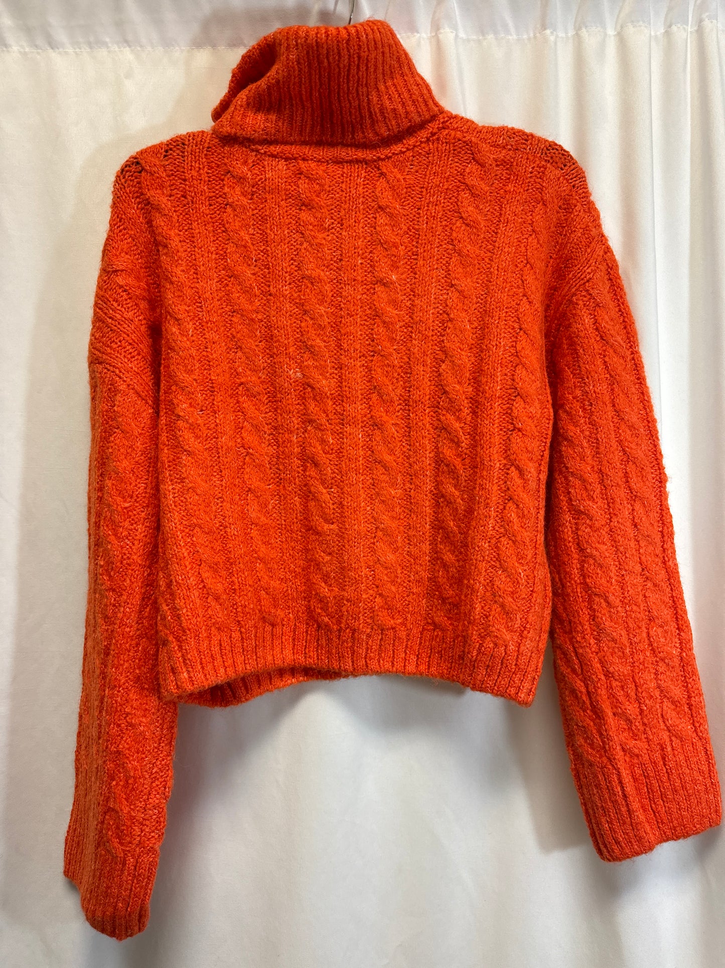 Sweater By Clothes Mentor In Orange, Size: M