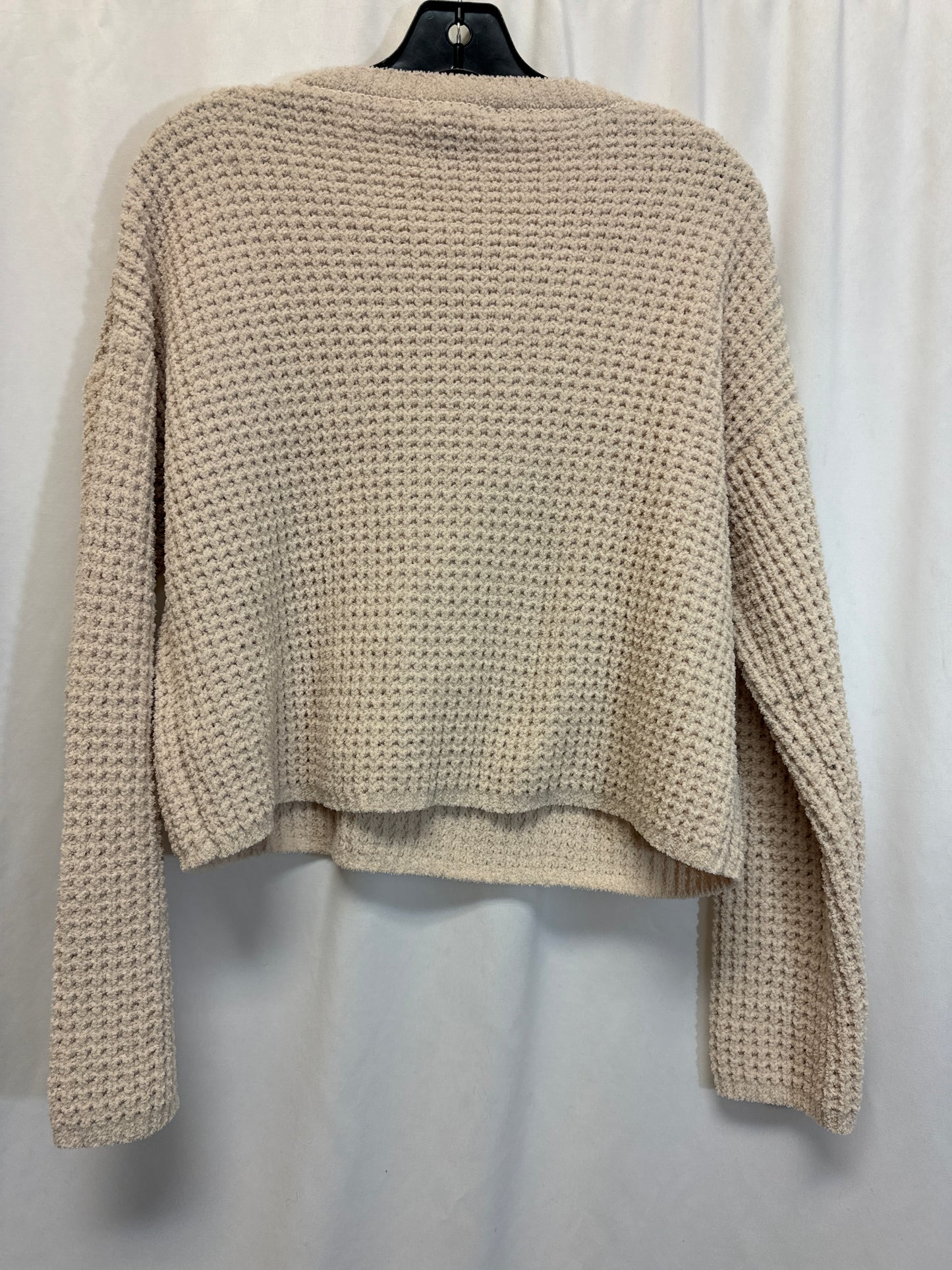 Sweater By Clothes Mentor In Tan, Size: M