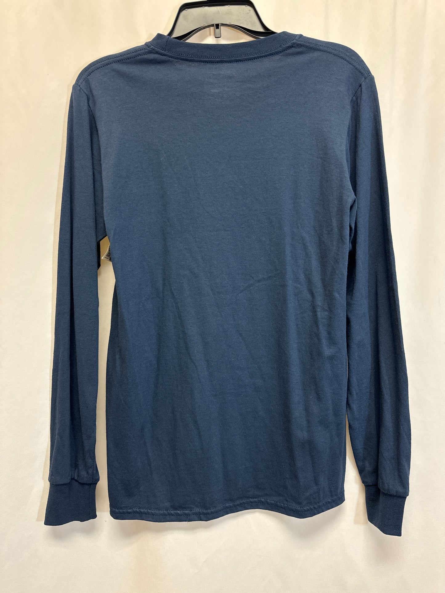 Top Long Sleeve By Clothes Mentor In Navy, Size: S