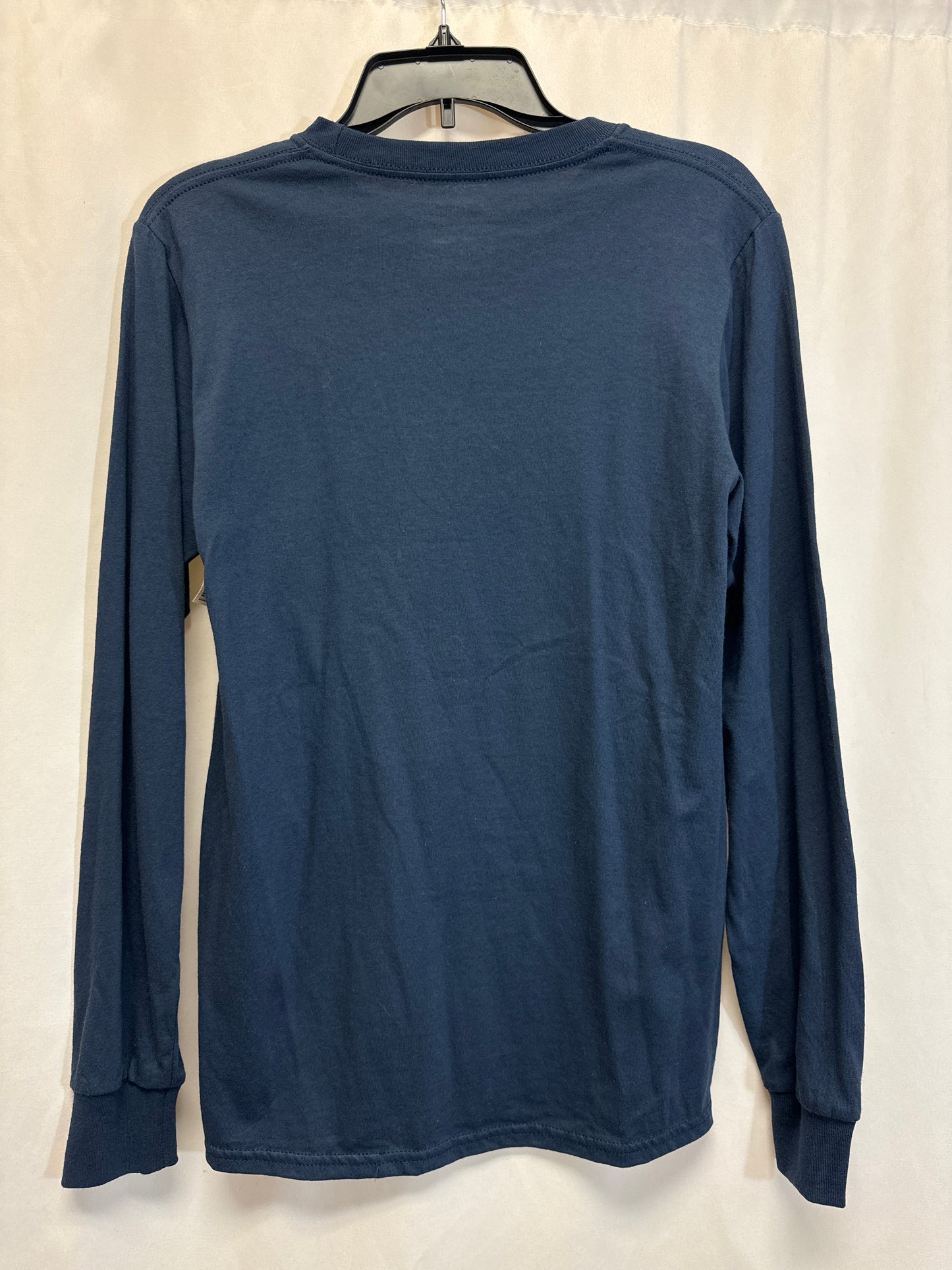 Top Long Sleeve By Clothes Mentor In Navy, Size: S