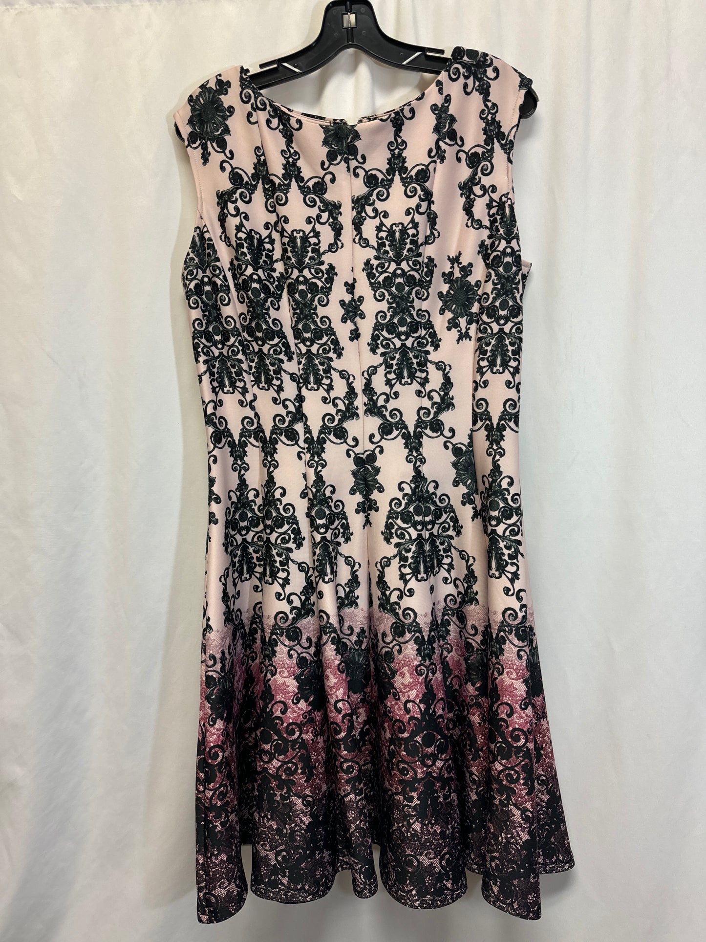 Dress Casual Midi By Dannyandnicole In Pink, Size: L