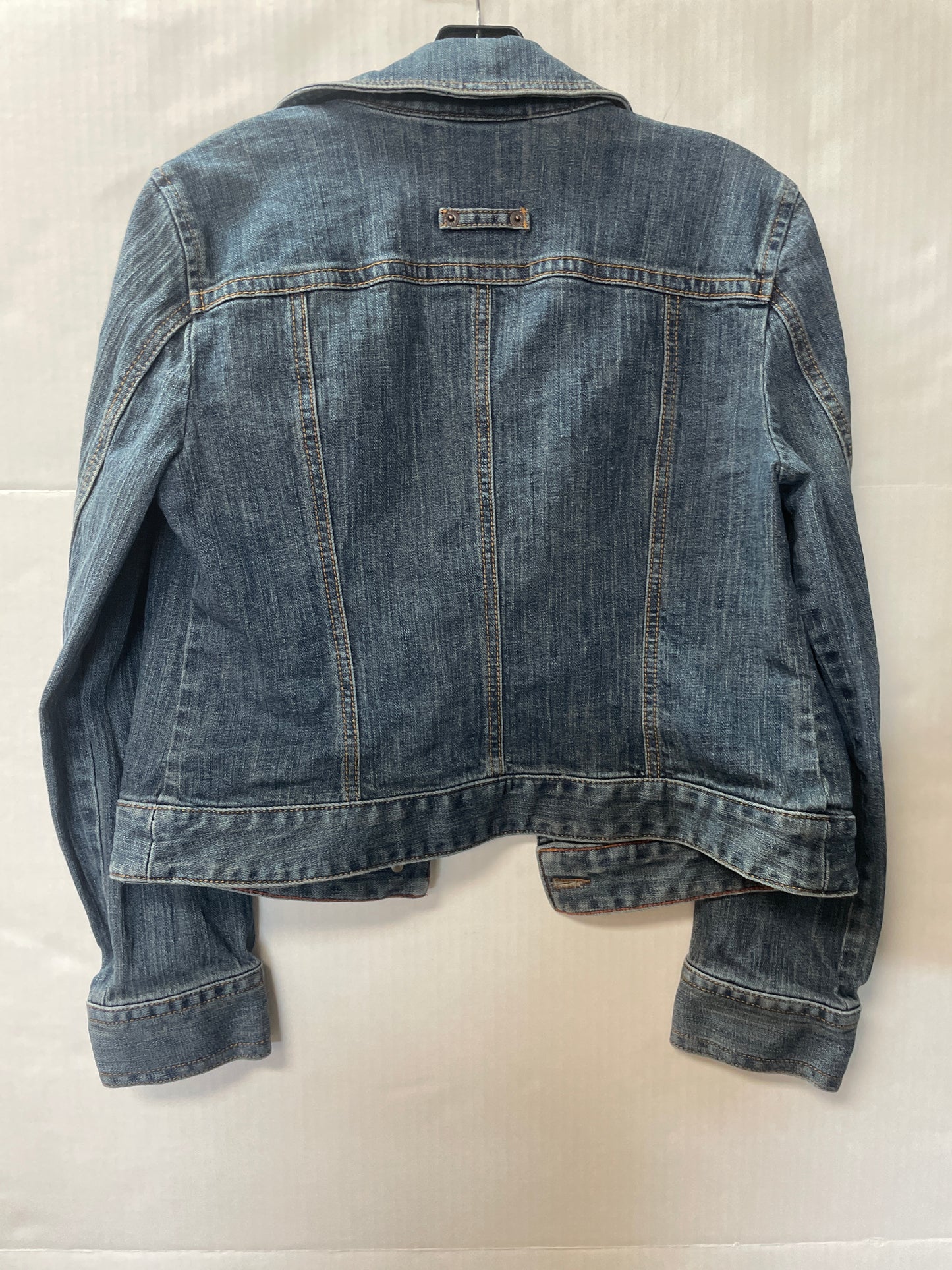 Jacket Denim By Loft In Blue, Size: M