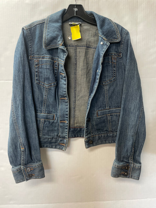 Jacket Denim By Loft In Blue, Size: M