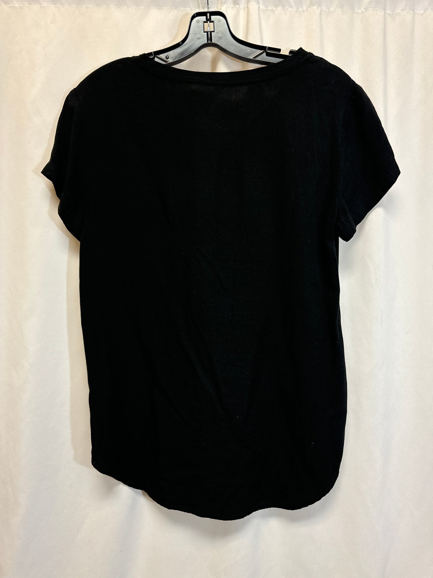 Top Short Sleeve By Ci Sono In Black, Size: M