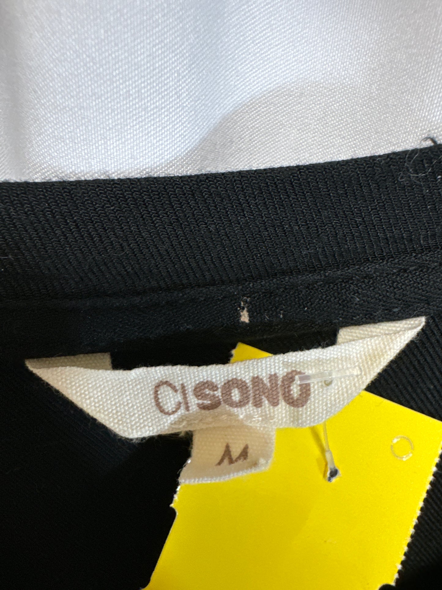 Top Short Sleeve By Ci Sono In Black, Size: M