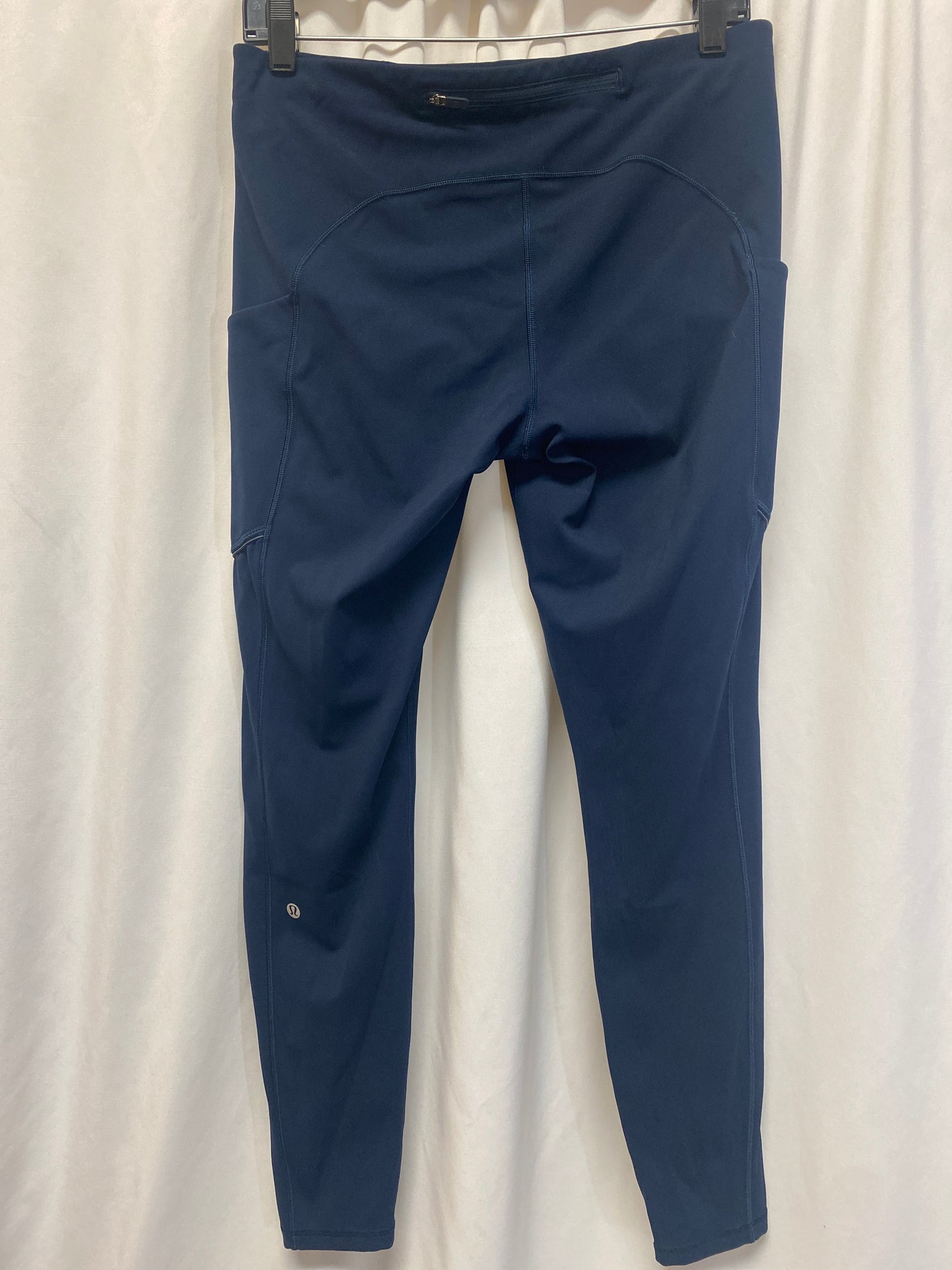 Athletic Leggings By Lululemon In Navy, Size: 10