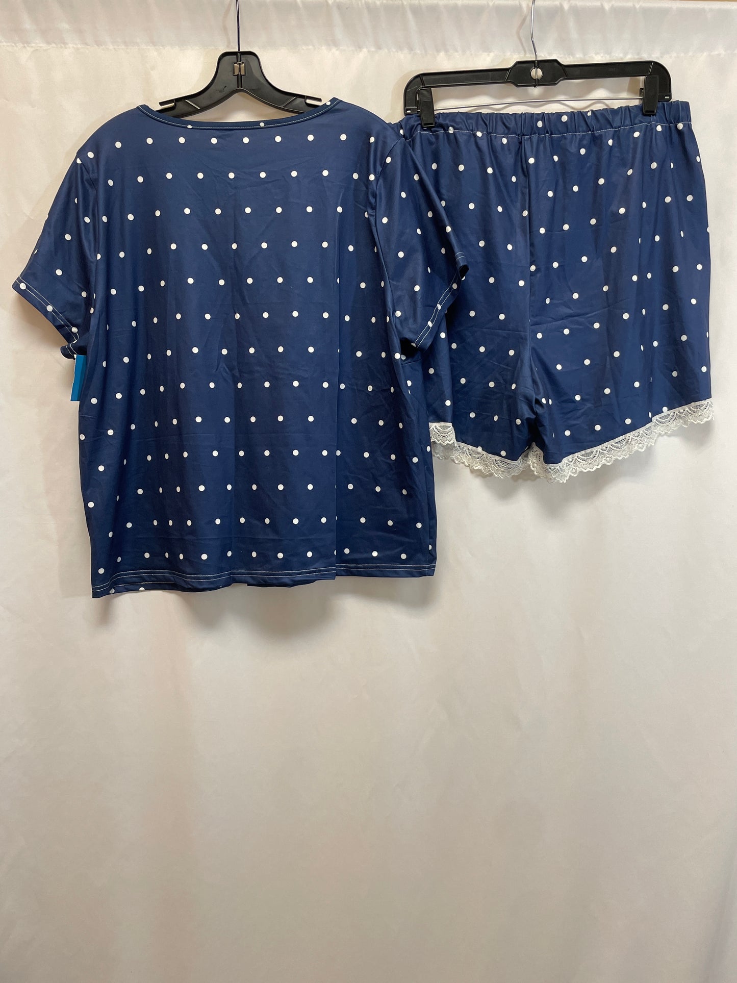 Pajamas 2pc By Clothes Mentor In Blue, Size: Xl