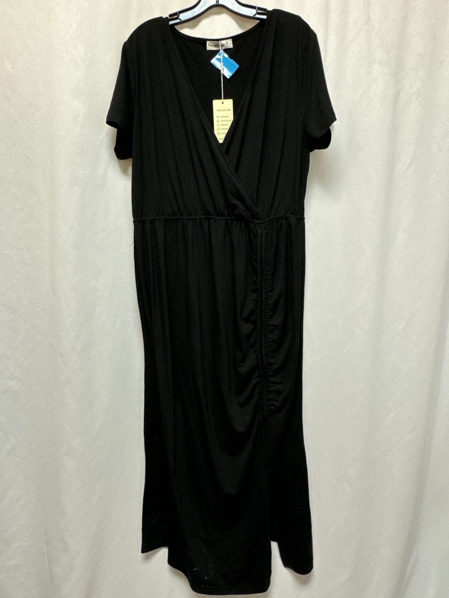 Dress Casual Maxi By Clothes Mentor In Black, Size: Xl