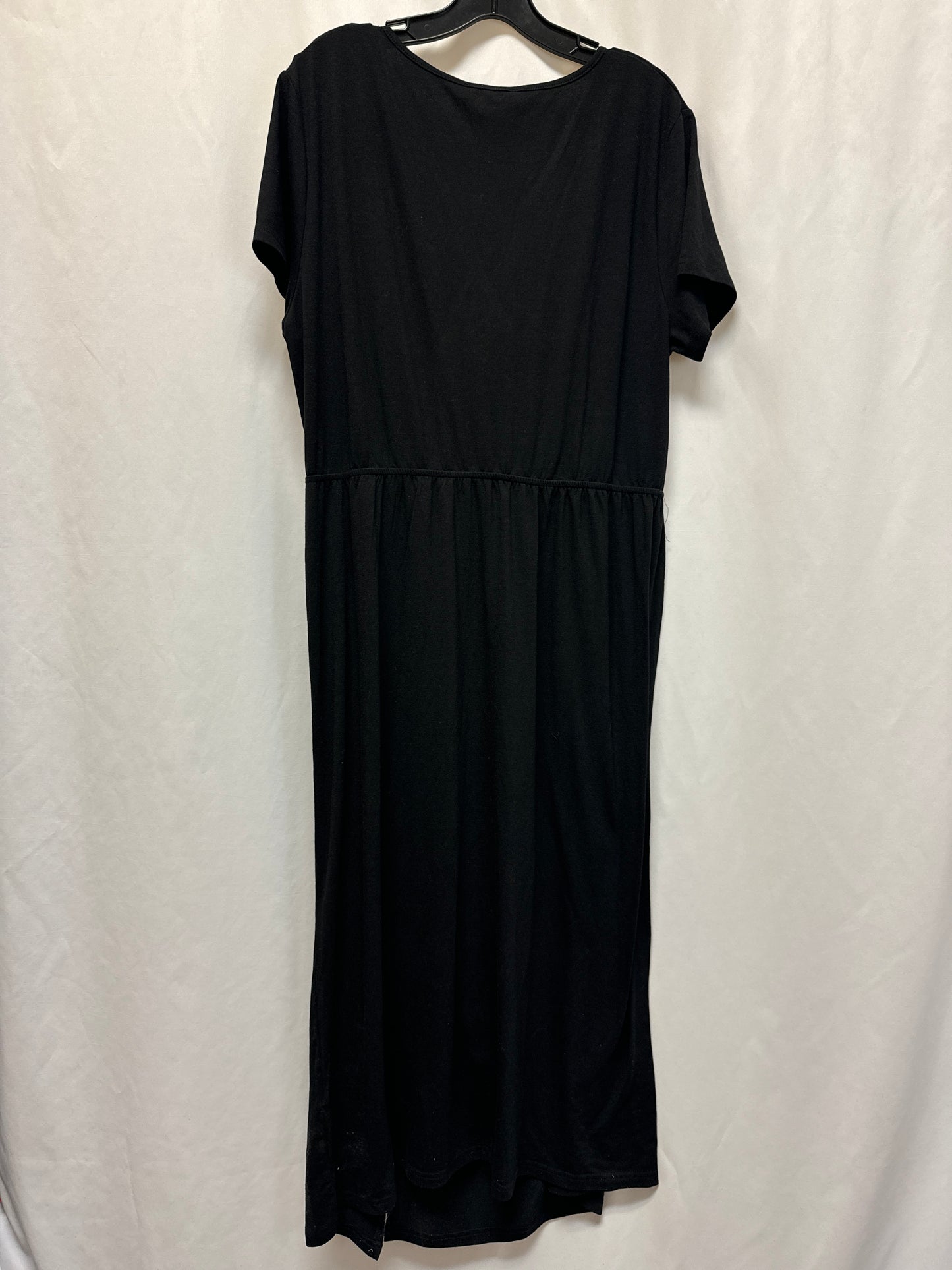 Dress Casual Maxi By Clothes Mentor In Black, Size: Xl