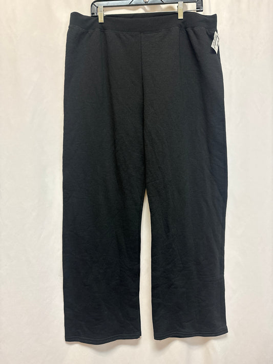 Pants Lounge By Hanes In Black, Size: L